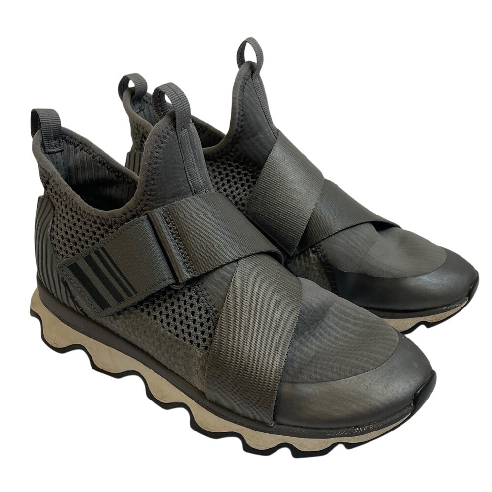 Sorel Womens‎ Kinetic Impact Gray Sneakers 7.5